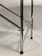 Кушетка косметологічна «Ручна» білий колір: для шугарингу, бровиста, нарощування вій, масажу, фото 8