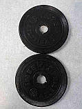 Б/У Диск тренувальний InterAtletika 1 кг 2 шт., фото 2