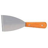 Шпатель (скребок) металевий KINGROON 7.5*20cm для FDM 3D-принтерів, дерев'яна ручка (B01234), фото 2