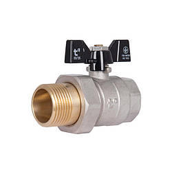 Кран кульовий "Американка" SD Plus прямий 1" ВН SD221W25