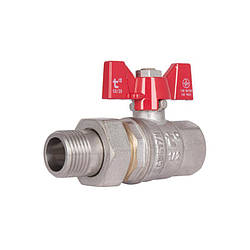 Кран кульовий "Американка" SD Plus прямий 1/2" ВН SD221W15