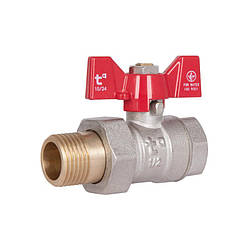 Кран кульовий "Американка" SD Plus прямий 1/2" ВН SD220W15