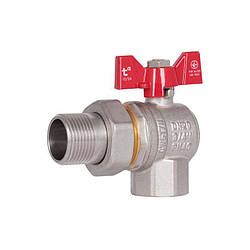 Кран кульовий "Американка" SD Plus кутовий 3/4" ВЗ SD222W20