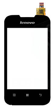 Сенсор Lenovo A66 black orig