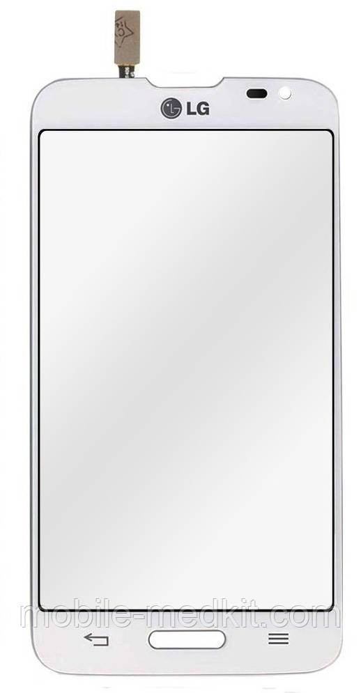 Сенсор LG D373 Optimus L80 Blanco/ D375 white orig, фото 1