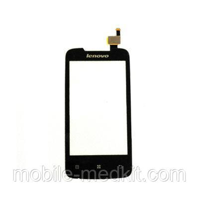 Сенсор Lenovo A375 black orig, фото 1