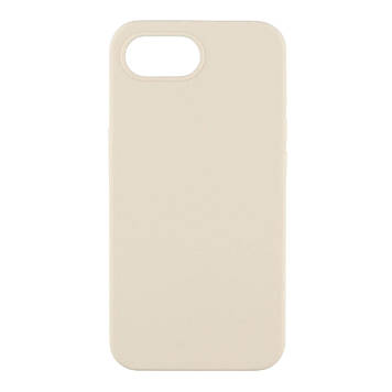 Silicone case for iPhone 16e (11) Antique White (закритий низ)