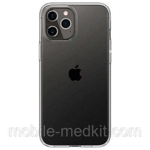 Чохол силіконовий iPhone 12 Pro Max (прозорий), фото 1