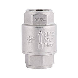 Зворотній клапан Thermo Alliance Forte 1/2" ВВ нікельований з латунним штоком TAF240W15