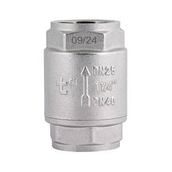 Зворотній клапан Thermo Alliance Forte 1 1/4" ВВ нікель з латунним штоком TAF240W32