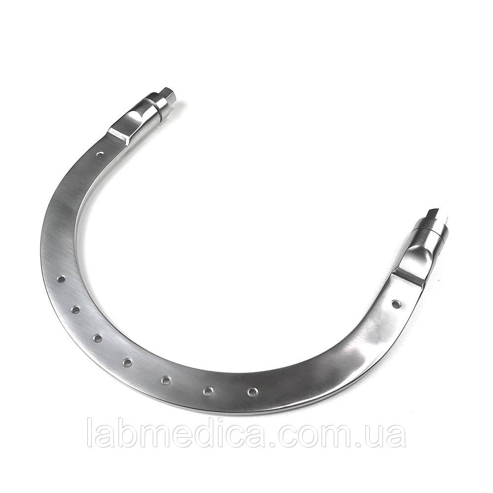 Скоба для скелетного витягування через Kirschner з трьома гачками. Ширина просвіту 20 x 15,5 см SURGIWELOMED, фото 1