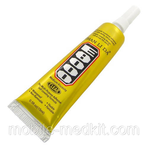 Клей силіконовий E8000, 15мл, прозорий, фото 1