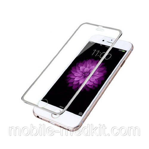 Скло iPhone 6/ 6S/ 7/ 8/ SE 2020 4.7 AIRBAG Japan HD біле, фото 1