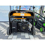 Генератор бензиновий Forte FG6500 5,5 кВт 25 л 11 год генератор з чотиритактним двигуном, фото 2