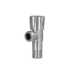 Кран кутовий Thermo Alliance Standart 1/2"НН неірж., з керам. буксий TAS347W1515SS