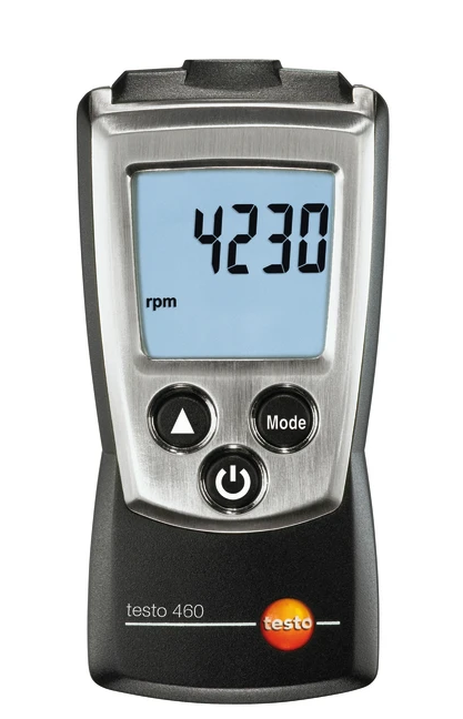 Тахометр testo 460 безконтактний вимірювач обертів зі світлодіодним маркером