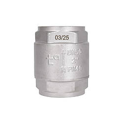 Зворотний клапан із латунним штоком Thermo Alliance Forte 2" В нікель TAF240W50