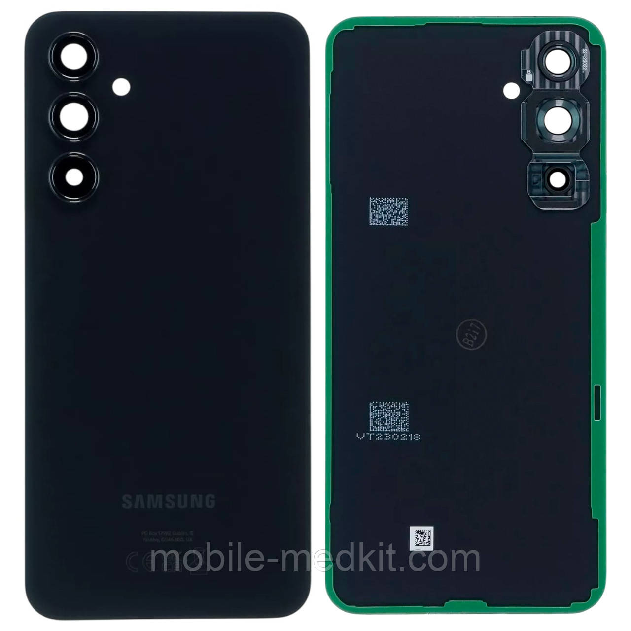 Задня кришка Samsung A546 Galaxy A54 5G 2023 black (зі склом камери) (Original PRC), фото 1