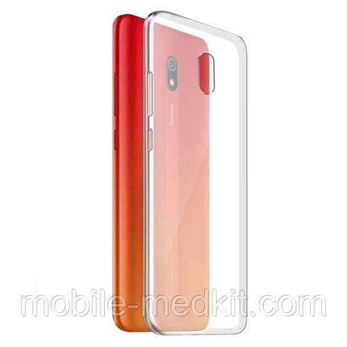 Чохол Xiaomi Redmi 8A силіконовий (прозорий), фото 1