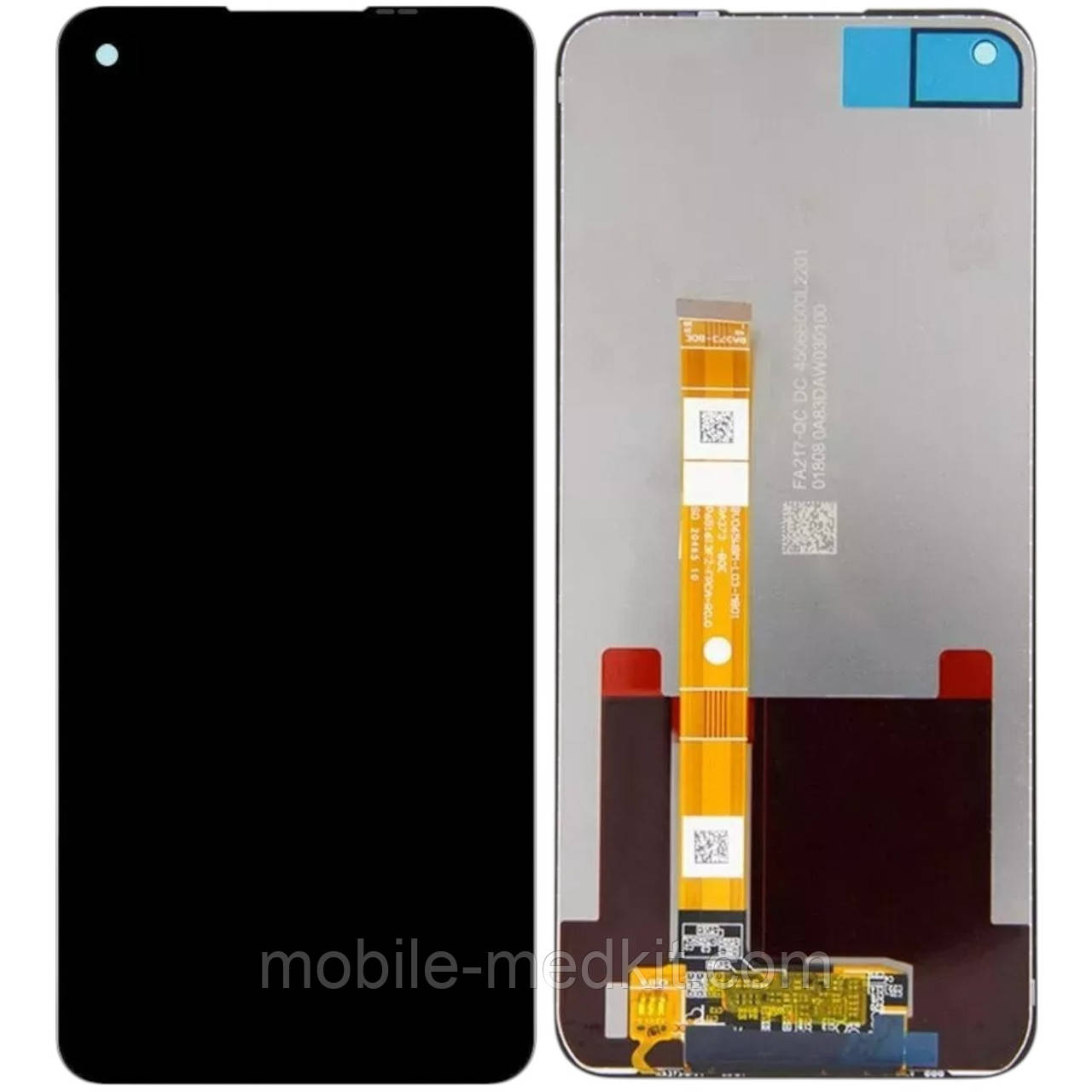 Дисплей OnePlus Nord N10 5G в зборі з сенсором black Original PRC, фото 1