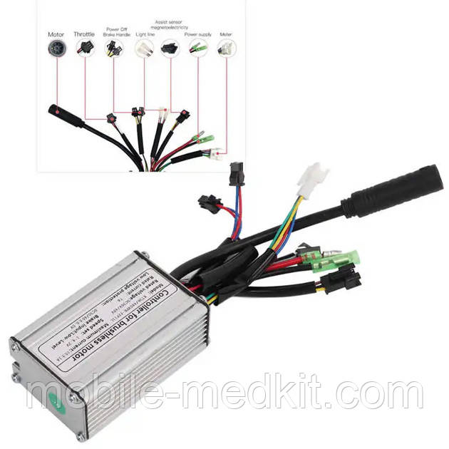 Контролер Kunteng KT 36v 6 MOSFETS sin wave 17A, фото 1