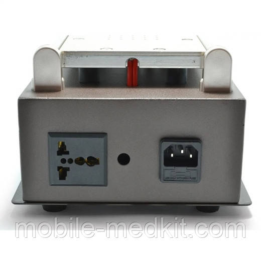 Сепаратор 8.5 (19х11см) AIDA A- 988 з вбудованим компресором для вакуумного способу фіксації скла, фото 1