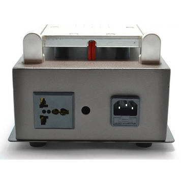 Сепаратор 8.5 (19х11см) AIDA A- 988 з вбудованим компресором для вакуумного способу фіксації скла