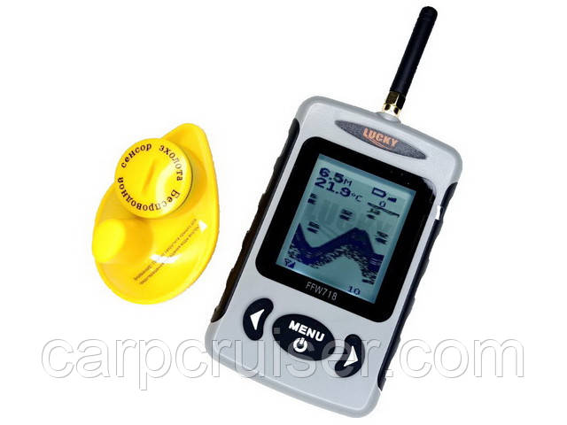 Бездротовий ехолот Lucky FFW 718 для зимової та літньої риболовлі