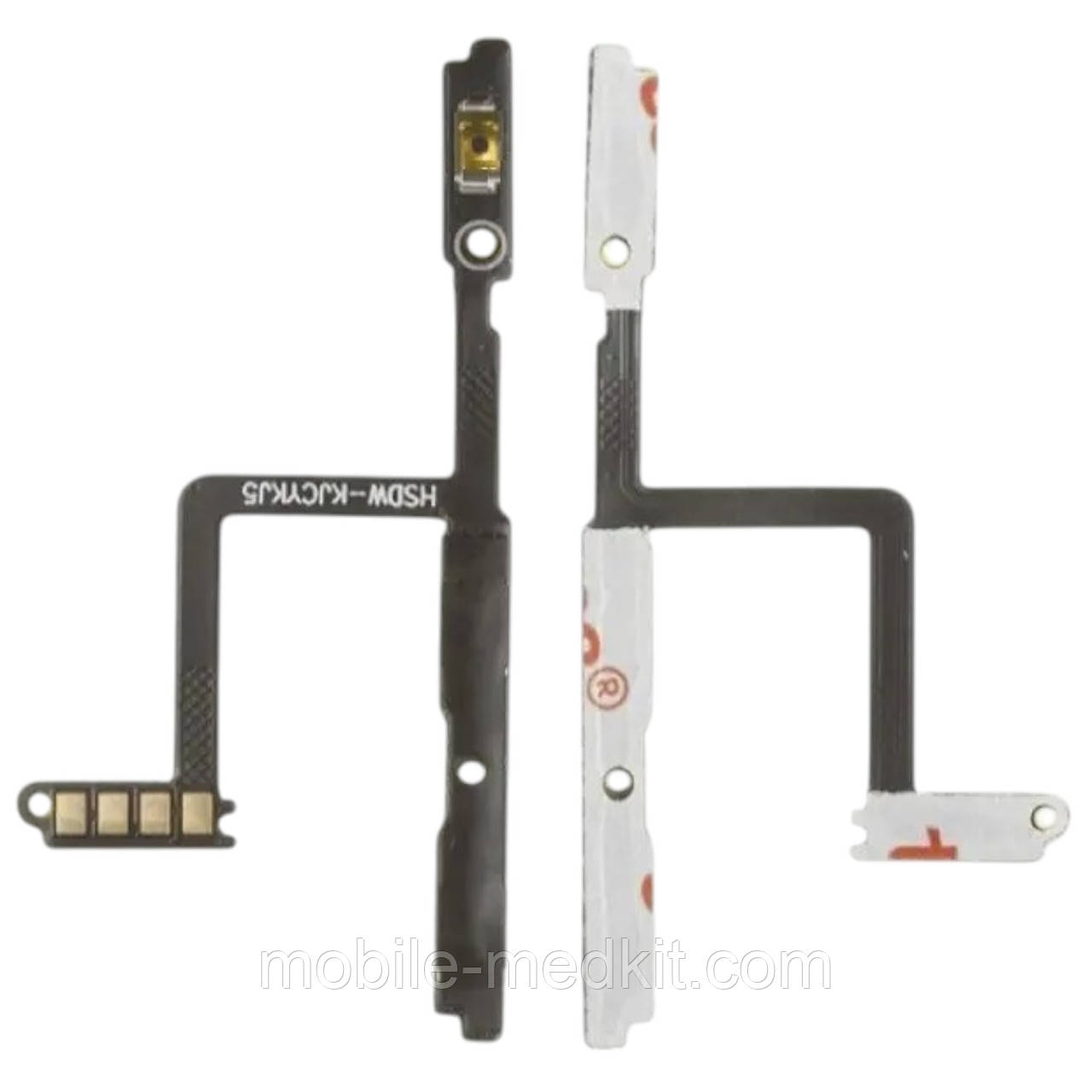 Шлейф Tecno Spark 20 (Kj5) кнопки ввімкнення, кнопок звуку, фото 1