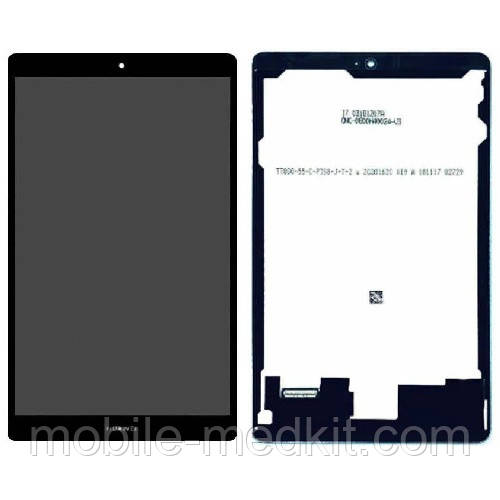 Дисплей до планшету Huawei MediaPad M5 Lite 8.0/ Honor Pad 5 8.0 в зборі з сенсором black, фото 1
