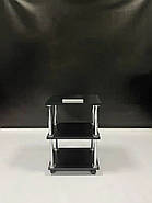 Стартовий набір косметолога "Економ" чорний: Кушетка косметологічна , Стілець без спинки, Етажерка для майстра, фото 4