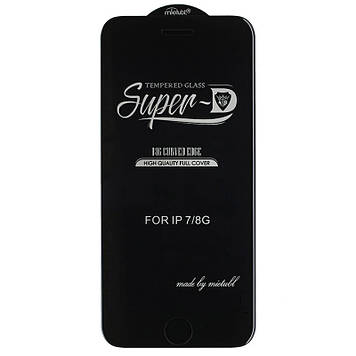 Скло iPhone SE 2020/ SE 2022 4.7 Mietubl Super- D чорне