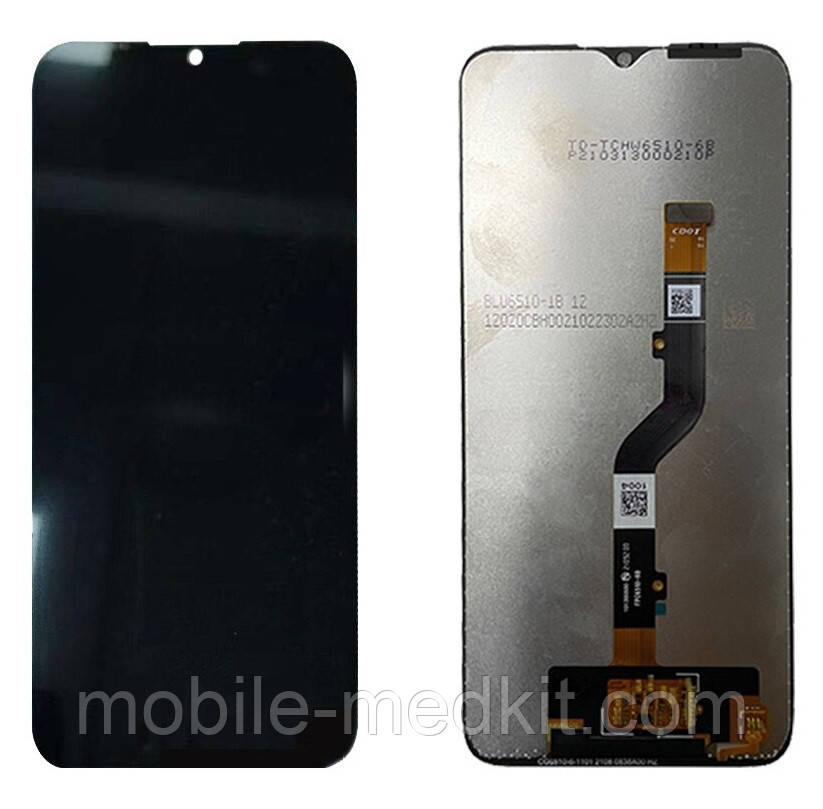 Дисплей Nokia C20 Plus в зборі з сенсором black, фото 1