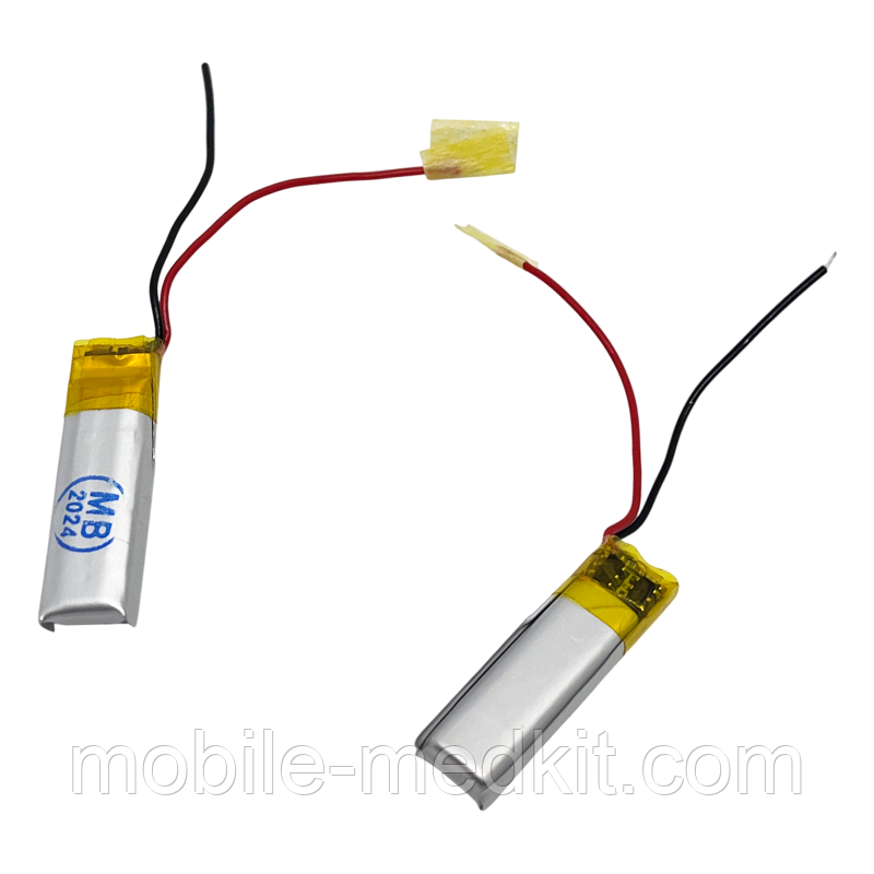 АКБ універсальна 400928P (28*9*4 85mAh 3,7V) для TWS навушників, Bluetooth гарнітур, MP3 плеєрів, фото 1