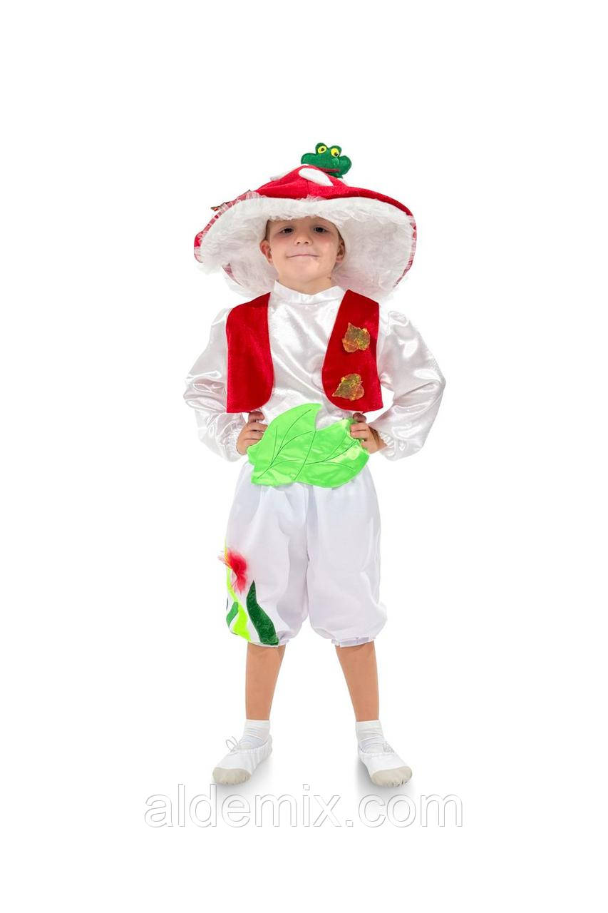 «Гриб Мухомор» дитячий карнавальний костюм. Карнавальний костюм для хлопчика Гриб мухомор