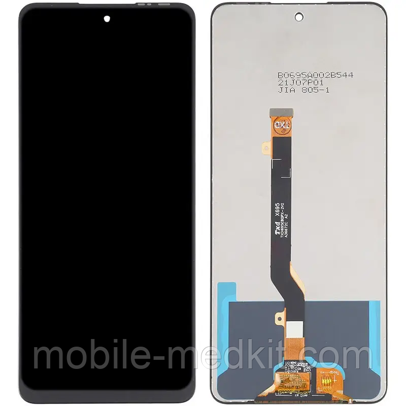 Дисплей Tecno Camon 19 Neo (CH6i) в зборі з сенсором black Original PRC, фото 1
