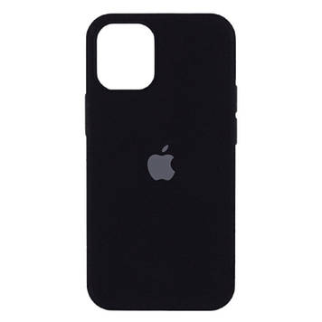 Silicone case for iPhone 11 (18) black (закритий низ)