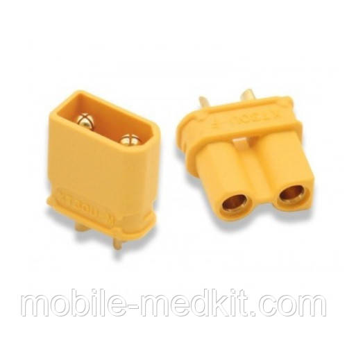 Силовий роз'єм XT30- U 30A 500V (F+M), фото 1