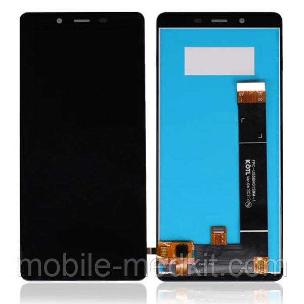 Дисплей Nokia 1 Plus/ Nokia 1.1 Plus в зборі з сенсором black, фото 1