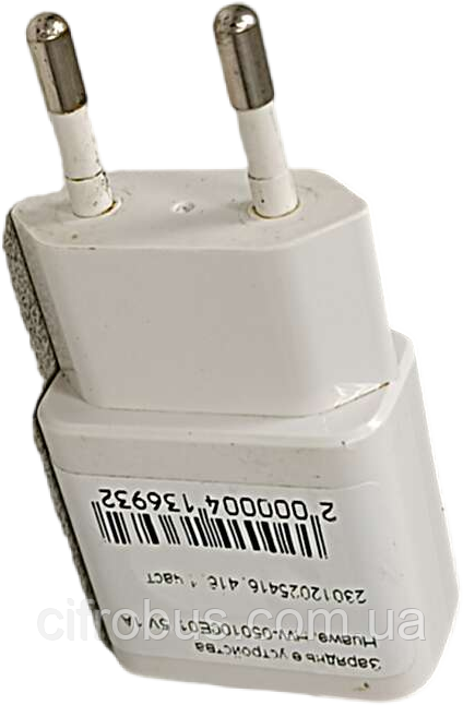 Зарядний пристрій Б/К Huawei HW-050100E01 5V 1A, фото 1