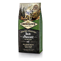 Сухий корм Carnilove Duck & Pheasant для дорослих собак всіх порід 12 кг (качка та фазан)