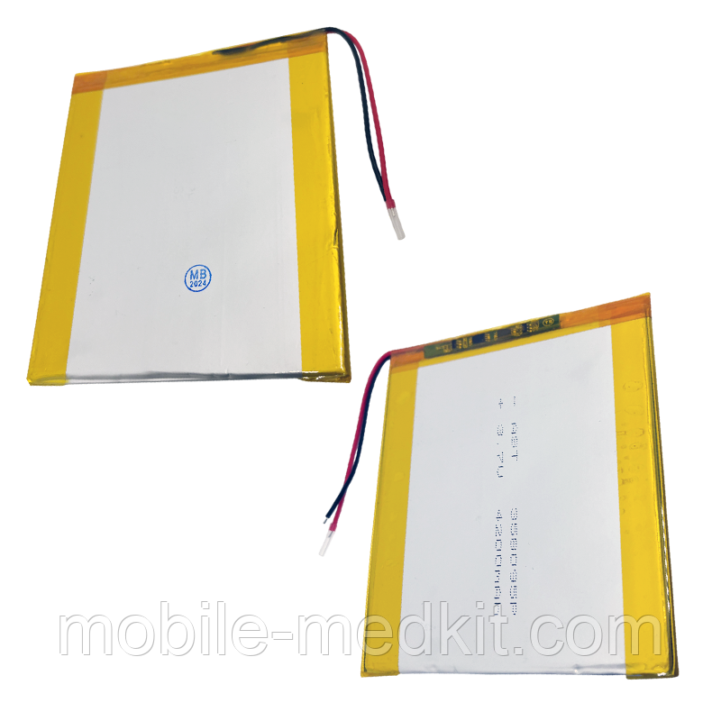 АКБ універсальна 358095P (98*84*3 3600mAh 3,7V) для смартфонів, планшетів, фото 1