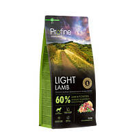 Profine Light Lamb and Potatoes для собак з надмірною вагою, з ягнятиною та картоплею, 12 кг