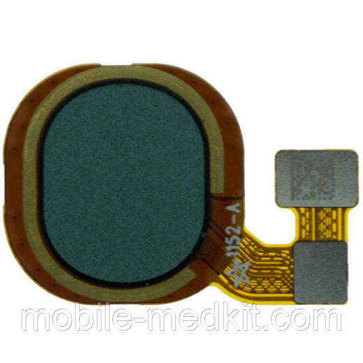 Шлейф Tecno Spark 7 зі сканером відбитку пальця green, фото 1