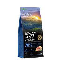 Profine Junior Large Chicken and Potatoes для цуценят та юніорів великих порід, з куркою та картоплею, 12 кг