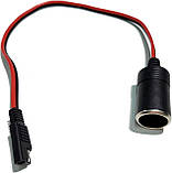 Гніздо прикурювача 12-24v 15А на SAE штекері, фото 3