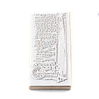 Дерев'яний штамп для скрапбукінгу Замітка текст CHT222, фото 2