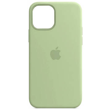 Silicone case for iPhone 13 Pro Max ( 1) mint (закритий низ)