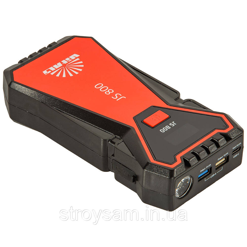 Бустер для авто пуско заряднеий пристрій Vitals JS 800, фото 1