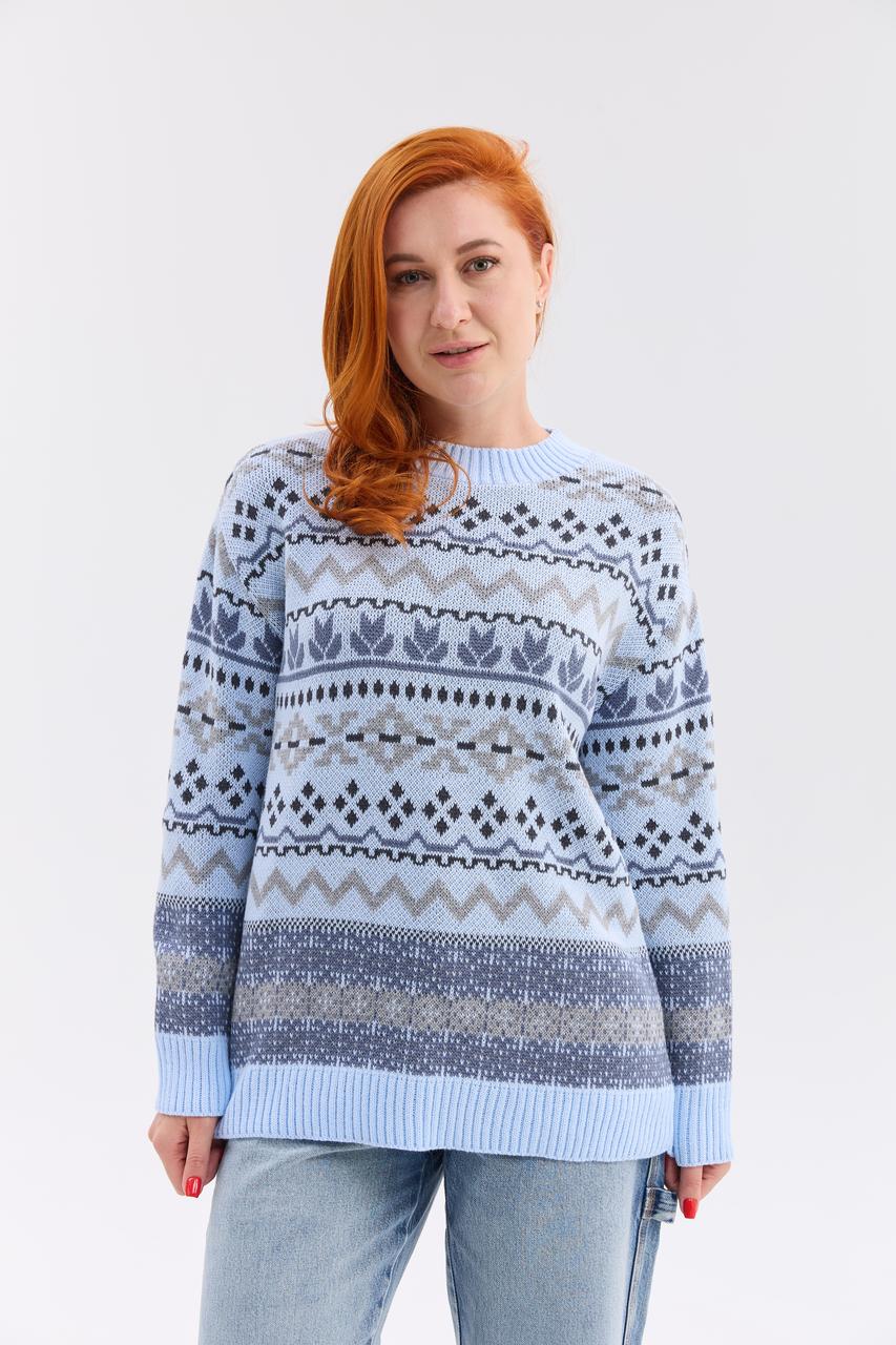 Джемпер "Шафран" (блакитний)